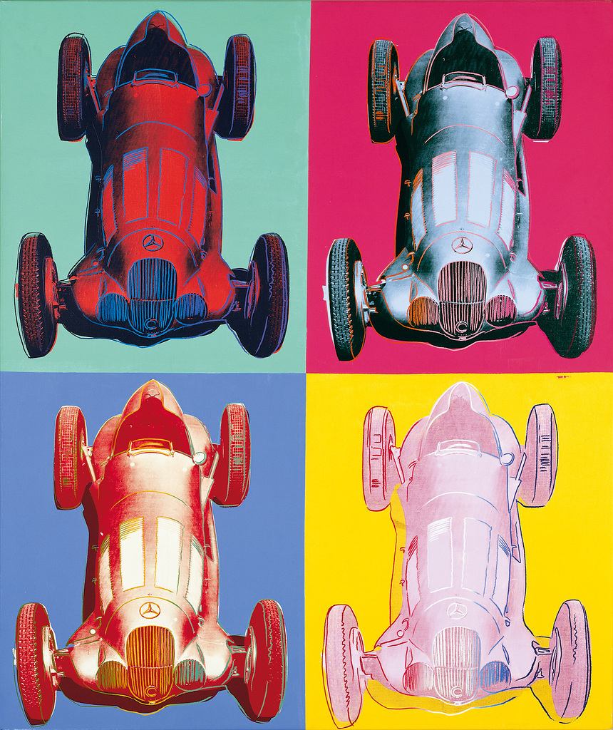 „Andy Warhol Cars “ MercedesBenz Art Collection zeigt Warhols